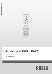 Riello AMW P User Instructions