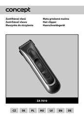 Concept2 ZA 7010 Manual