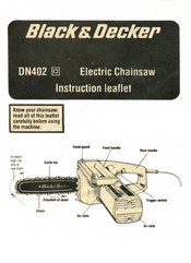 Black & Decker DN402 Instruction Leaflet