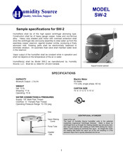 Humidity Source SW-2 Manual