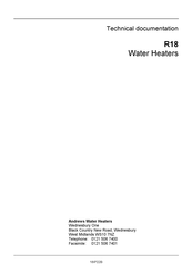 andrews R18 SUPA FLO PLUS Technical Documentation Manual