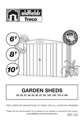 Oldfield Treco 87 Instruction Manual