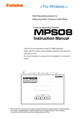 FUTABA Mold Marshalling System MPS08 Instruction Manual