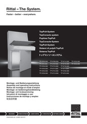 Rittal TP 6710.500 Assembly And Operating Instructions Manual