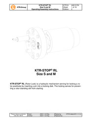 Ktr KTR-STOP RL Operating & Assembly Instructions