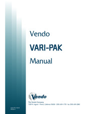 Vendo VARI-PAK 457 Manual