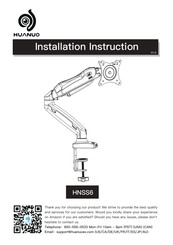 HUANUO HNSS6 Installation Instruction