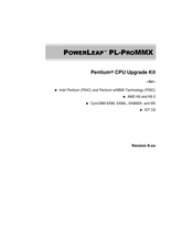 Powerleap PL-PROMMX Manual