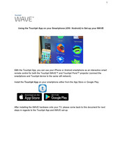 Touchjet WAVE Using Manual
