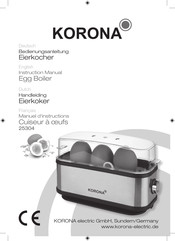 Korona 25304 Instruction Manual