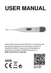 Mid Ocean Brands MO7935 User Manual