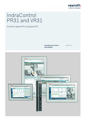 REXROTH IndraControl PR31 Operating Instructions Manual