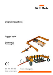 Still Tugger train Autarkic E Frame Original Instructions Manual