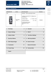 Arcus-EDS KNX-GW-IP-2TE Manual