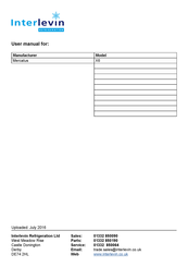 Interlevin Mercatus X6 User Manual