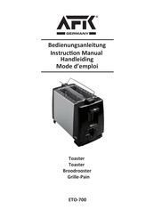 AFK ETO-700 Instruction Manual
