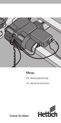 Hettich Mosys Operating Instructions Manual