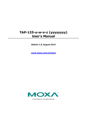 Moxa Technologies TAP-125 Series User Manual