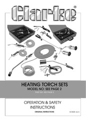 Clarke 3404110 Operation & Safety Instructions