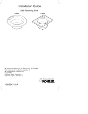 Kohler K-6654 Installation Manual