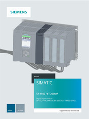 Siemens 6ES7521-1BP00-0AA0 Equipment Manual
