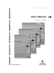 eurorack ub2442fx pro