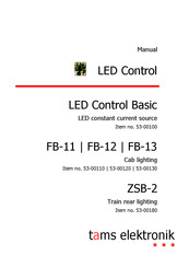tams elektronik 53-00120 Manual