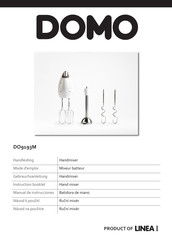 Linea 2000 DOMO DO9193M Instruction Booklet