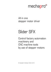 MECHAPRO Slider SFX Manual