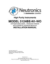 Bacharach Neutronics 5124BE-N1-WO Installation Manual
