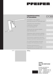 Pfeifer HIT Translation Of The Original Manual