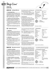 Img Stageline HSE-80 Quick Start Manual