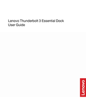 Lenovo Thunderbolt 3 Essential Dock User Manual