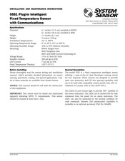 System Sensor 5551 Installation And Maintenance Instructions