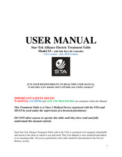ORBITEC Star-Tek Alliance S3 User Manual