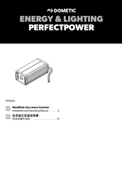 Dometic PERFECTPOWER PP604 Installation And Operating Manual