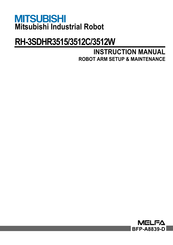 Mitsubishi MELFA RH-3SDHR3515 Instruction Manual