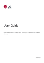 Lg webOS TV User Manual