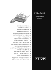 Stiga PARK FKM 900 KA Instructions For Use Manual