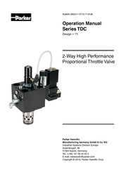 Parker TDC Series Operation Manual