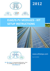 ELITAL EL60/IS Setup Instructions