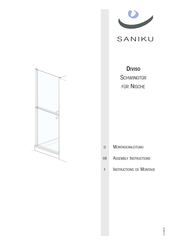 SANIKU DIVISO Assembly Instructions Manual