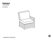 Target Halsted FRS80921 Assembly Instructions Manual
