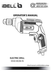 iBell Tools ED10-30/06-91 Operator's Manual