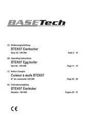 BASETech BTEK07 Operating Instructions Manual