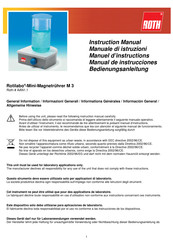 Roth AAN1.1 Instruction Manual