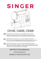 Singer C5205 Instruction Manual