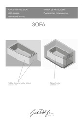 Jacob Delafon SOFA E6D091-00 User Manual