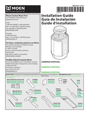 Moen INS10477 Installation Manual