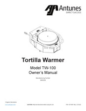 Antunes 9800208 Owner's Manual